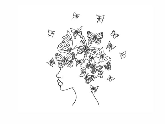 African Woman with Butterflies: A Holiday Design Review
