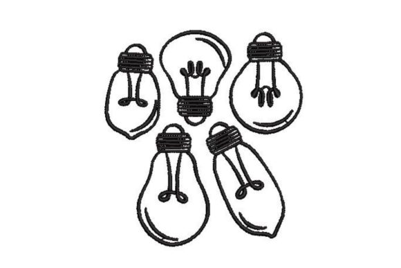 Line Art Doodle Lightbulbs: A Seasonal Review