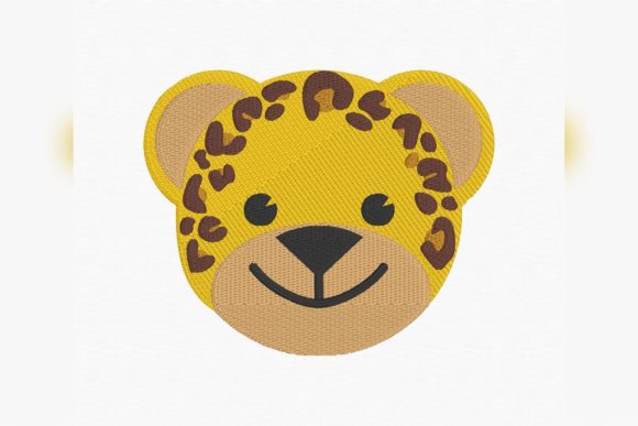 Review: Cartoon Leopard Face for Modern Embroidery