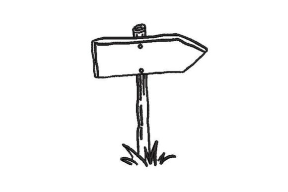 Reviewing the Hand Drawn Outline of a Miky Sign